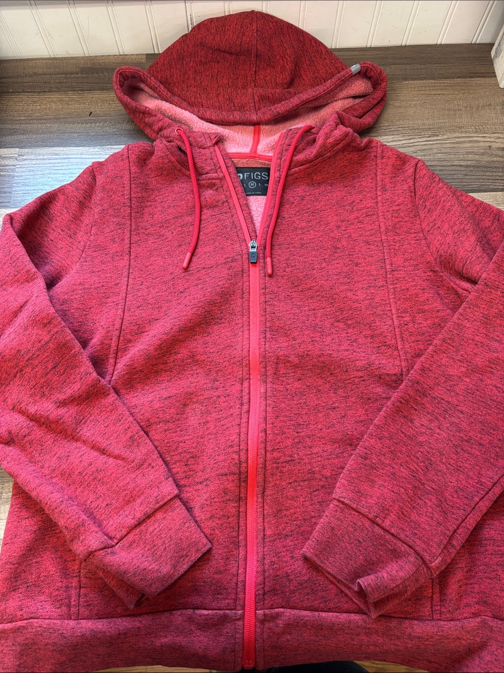 FIGS quartz essential zip up hoodie